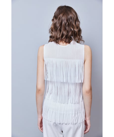 RITSUKO SHIRAHAMA　リツコシラハマ　Pleats Fringe