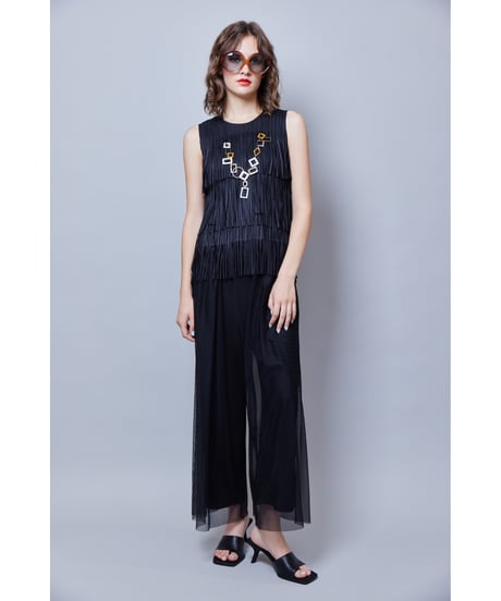 RITSUKO SHIRAHAMA　リツコシラハマ　Pleats Fringe