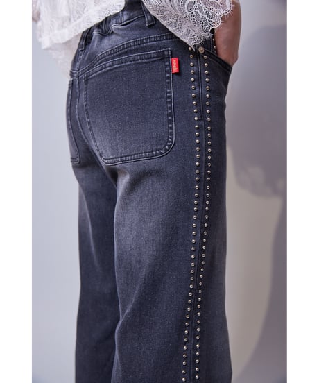 RITSUKO SHIRAHAMA　リツコシラハマ STRETCH STUDS DWNIM