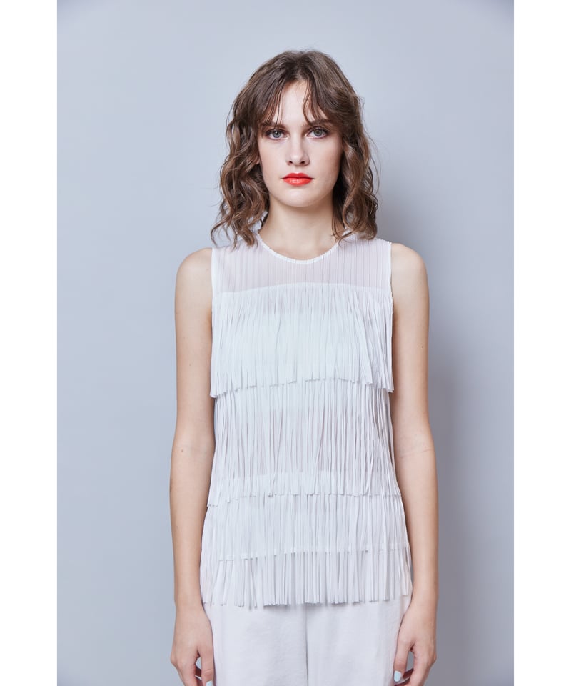 RITSUKO SHIRAHAMA リツコシラハマ Pleats Fringe | RITSU