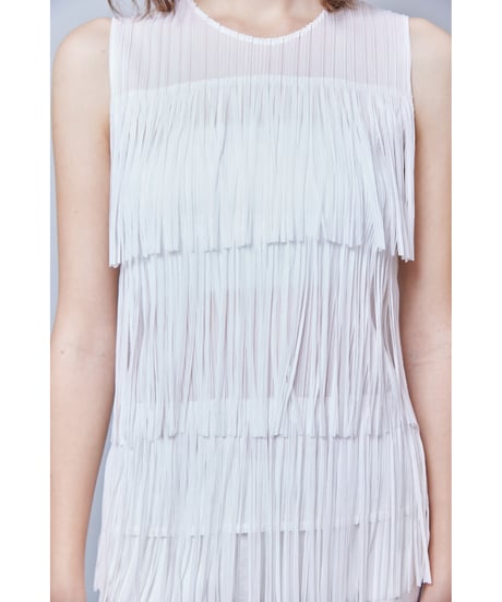 RITSUKO SHIRAHAMA　リツコシラハマ　Pleats Fringe