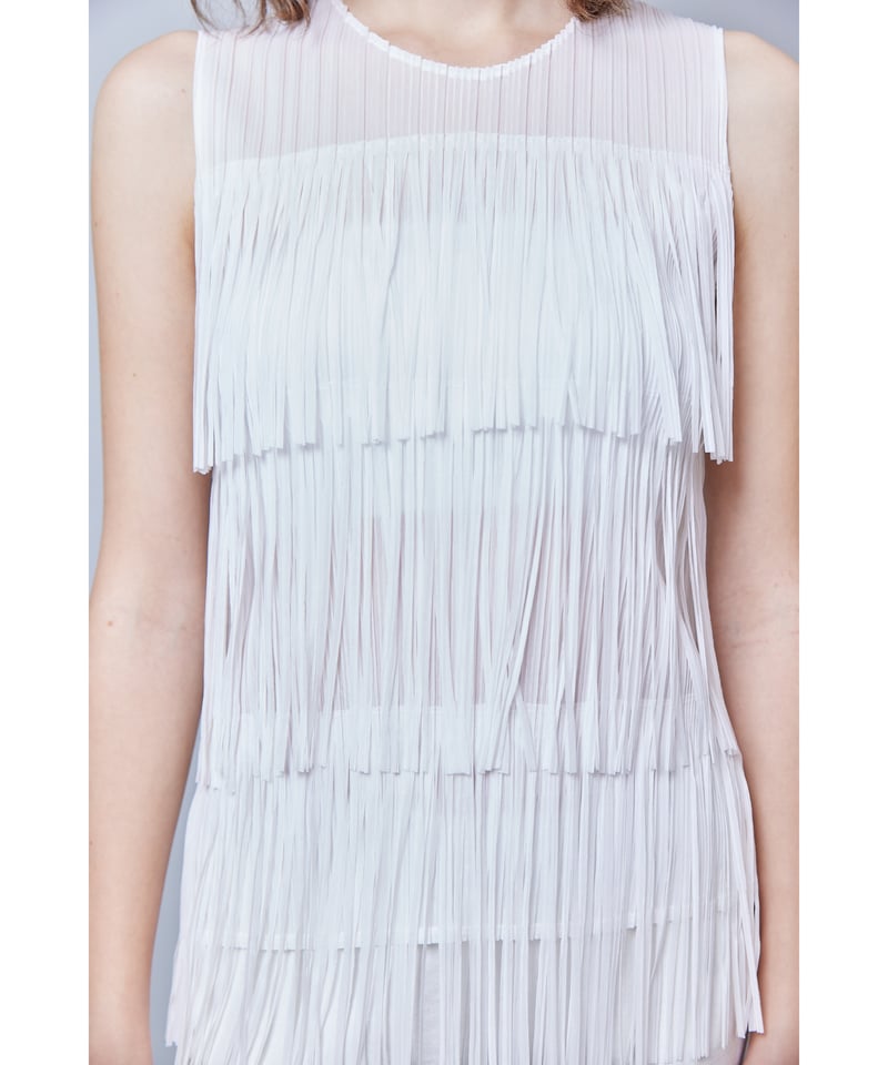 RITSUKO SHIRAHAMA リツコシラハマ Pleats Fringe | RITSU