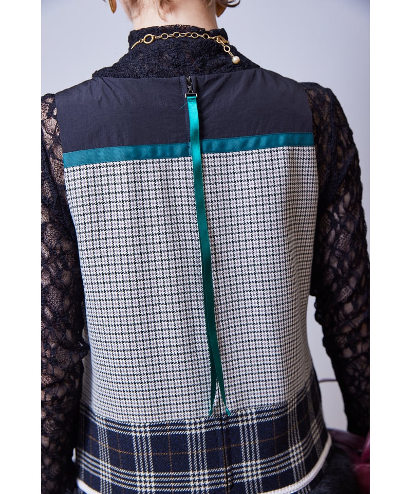 RITSUKO SHIRAHAMA リツコシラハマ Hound tooth&Tweed che RITSUKO SHIRAHAMA リツコシラハマ Hound tooth&Tweed che