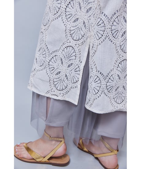 RITSUKO SHIRAHAMA　リツコシラハマ　Indian Embroidery Lace
