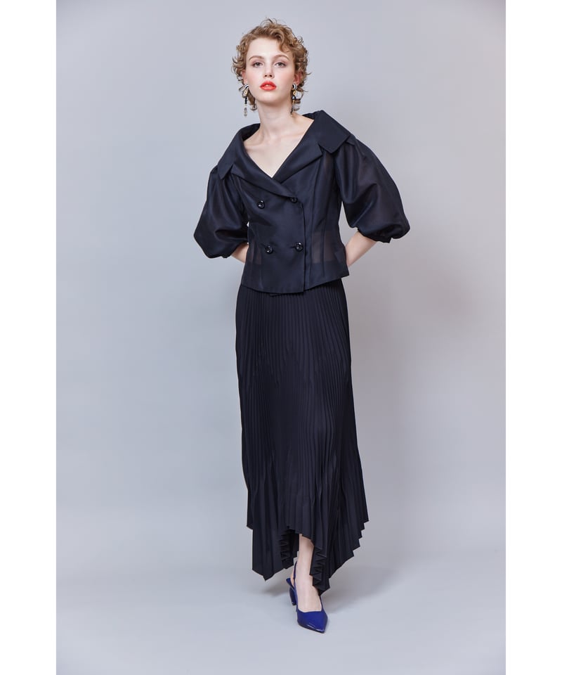 RITSUKO SHIRAHAMA リツコシラハマ スパンオーガンジー