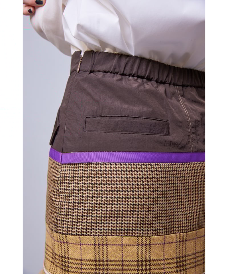 RITSUKO SHIRAHAMA リツコシラハマ Hound tooth&Tweed che