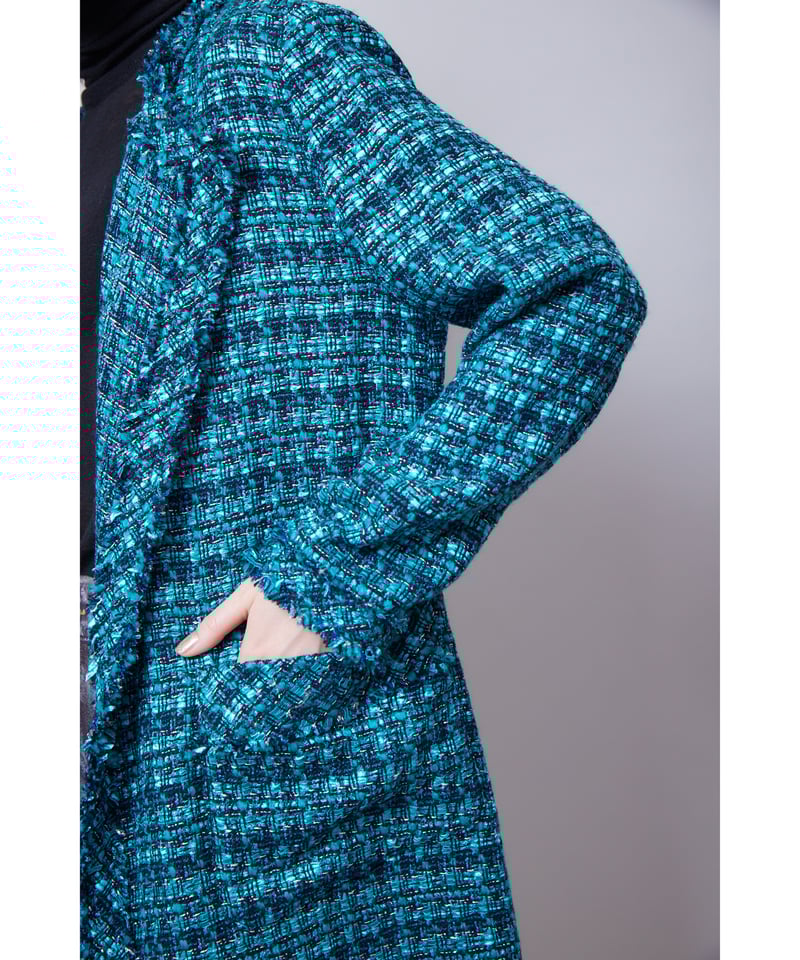 RITSUKO SHIRAHAMA リツコシラハマ LAME FANCY TWEED | RI