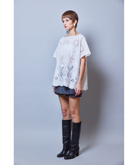 RITSUKO SHIRAHAMA　リツコシラハマ　Cotton Jacquard Lace