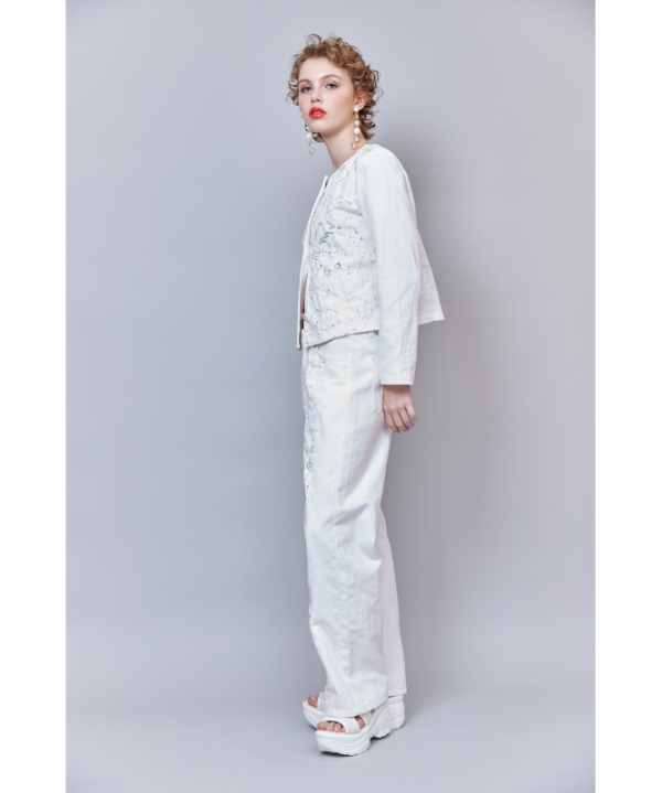 RITSUKO SHIRAHAMA リツコシラハマ DENIM EMBRO | RITSUKO