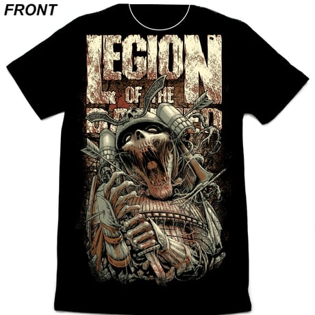 【SALE】LEGION OF THE DAMNED JAPAN TOUR T Shirt - SAMURAI -Exclusive-