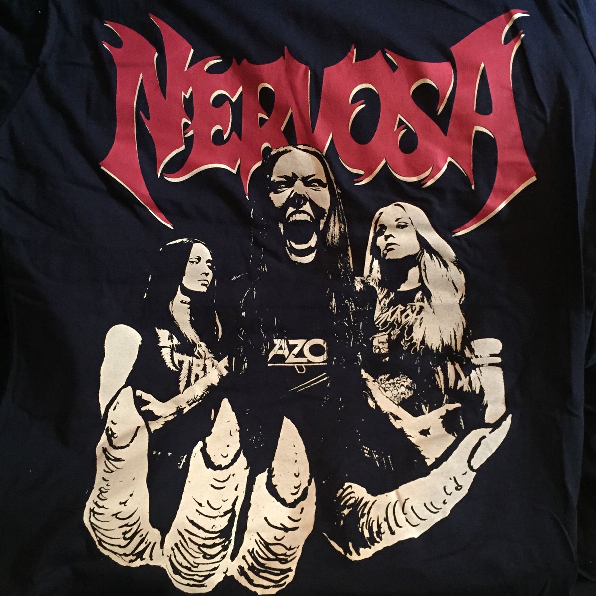 NERVOSA 2020 ASIAN TOUR T Shirt -EXCLUSIVE- | M