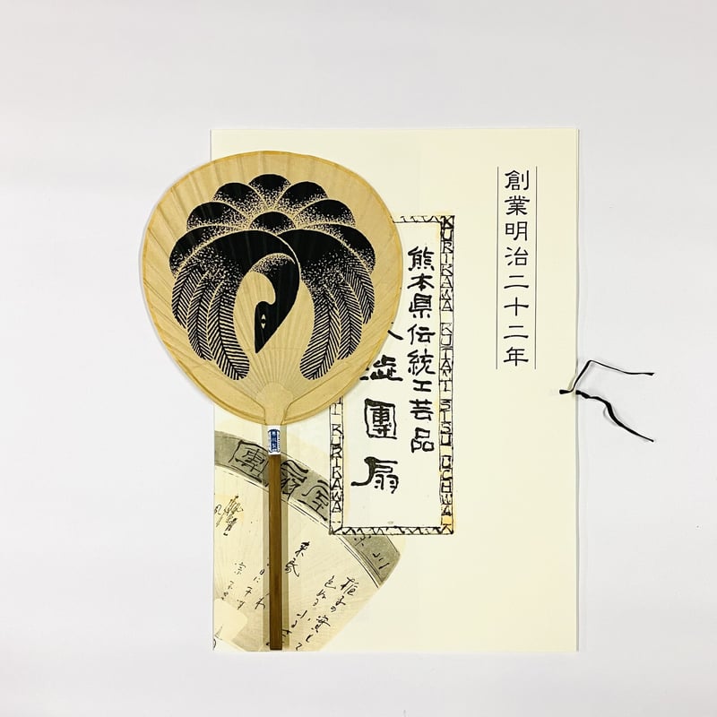 コラボ】小丸渋うちわ 鳥 /カワグチタクヤ | 栗川商店