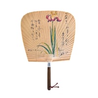 【肥後六花】仙扇渋うちわ　肥後菖蒲