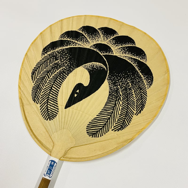 コラボ】小丸渋うちわ 鳥 /カワグチタクヤ | 栗川商店