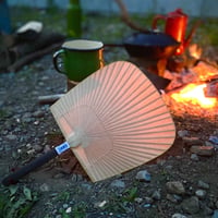 小扇渋うちわ　無地