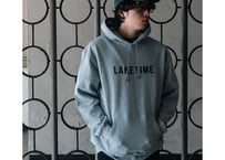 No border squad　Lake Time Hoodie - GRAY