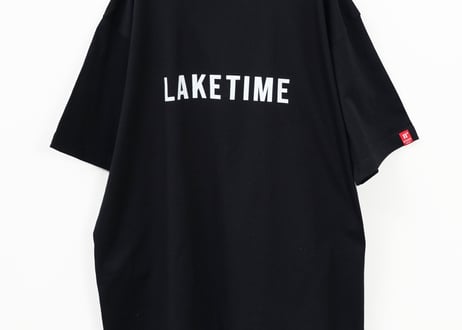 No border squad　Lake Time Tシャツ - BLACK