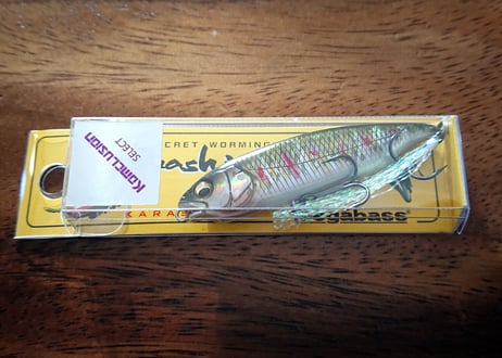 MEGABASS × KOMCLUSION  カラシ  Deadly fish & 房総ワカサギ
