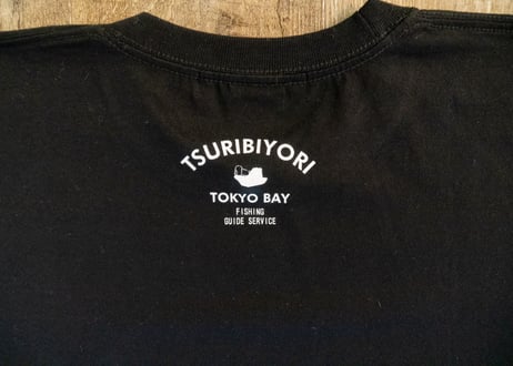 【No border squad × 釣日和 】コラボ  オリジナルカモフラTシャツ ー BLACK