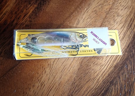 MEGABASS × KOMCLUSION  カラシ  Deadly fish & 房総ワカサギ