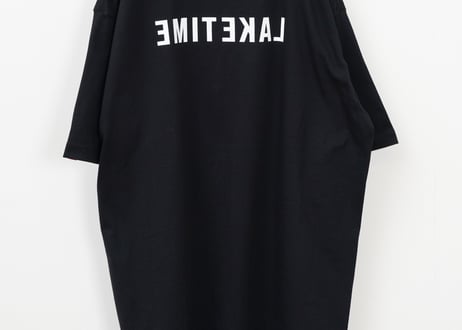No border squad　Lake Time Tシャツ - BLACK