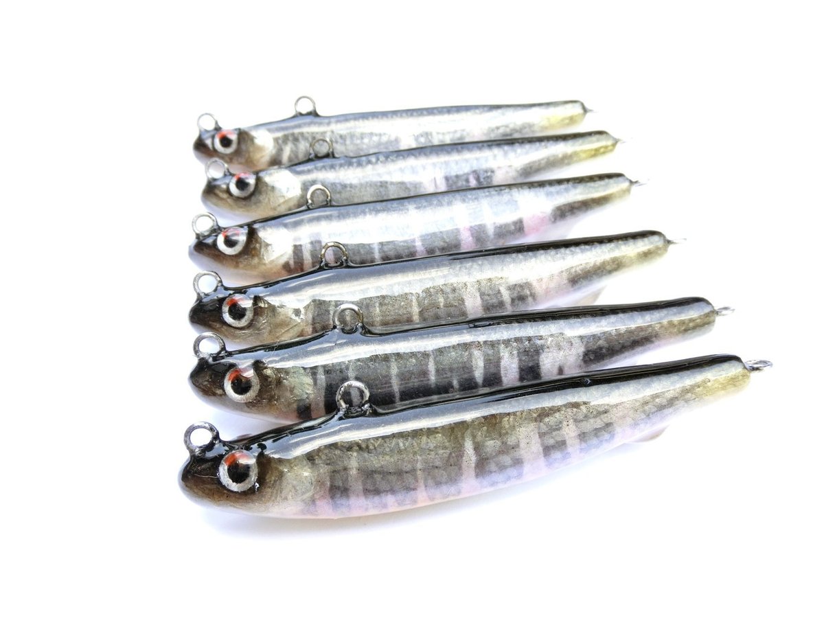 フレッシュベイトルアーズ　グリマー 7 ワカサギ　魚皮ルアー fit=scale-down,w=1200