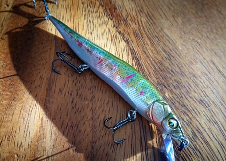 MEGABASS × KOMCLUSION    ワンテンJr   Deadly fish & 房総ワカサギ