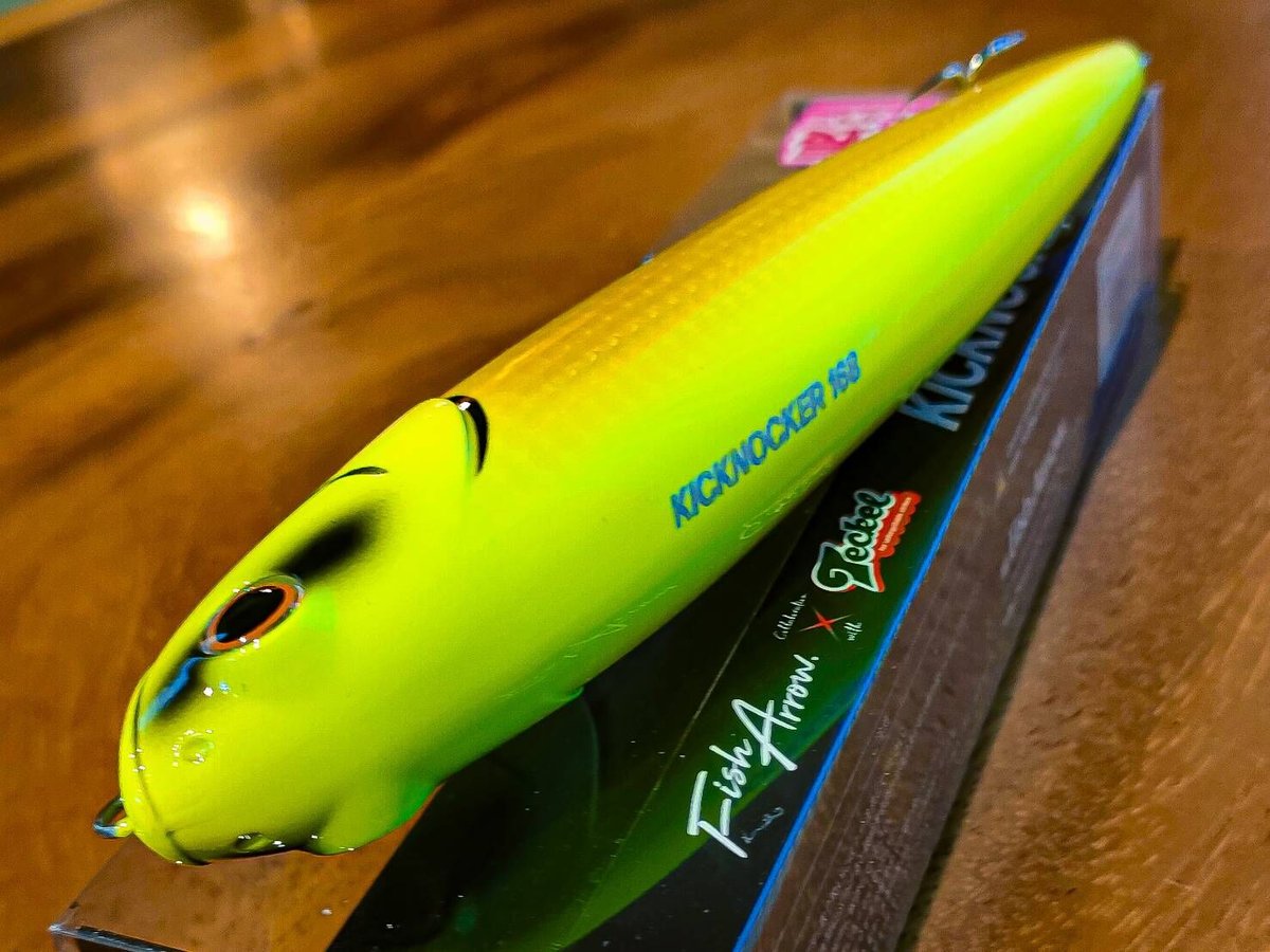 Fish Arrow キックノッカー 168 #当船監修カラー「Sexy Gold