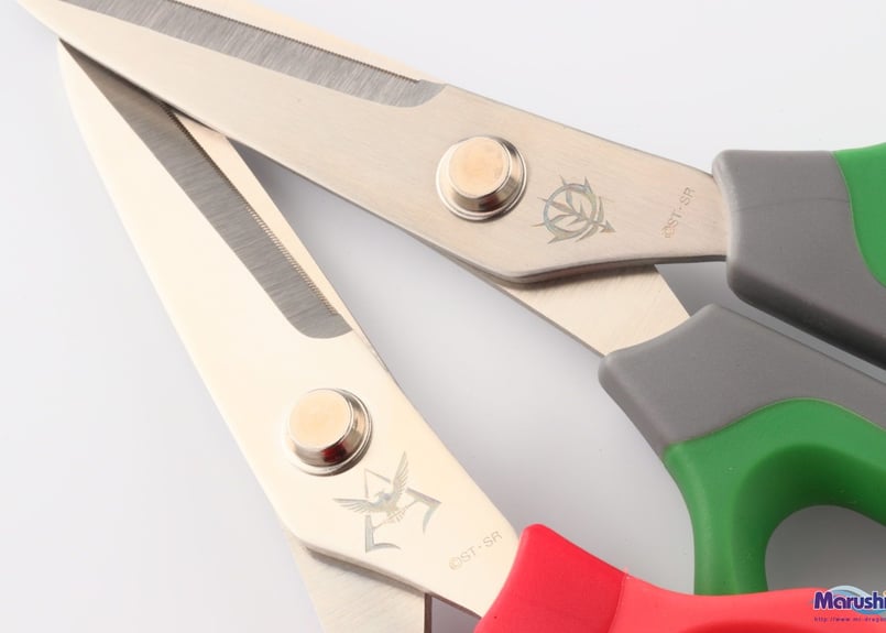 マルシン ガンダムクラフトハサミ シャア専用＆ジオン公国軍