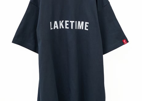 No border squad　Lake Time Tシャツ - ASH NAVY