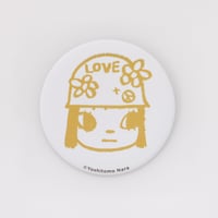 Love & Peace チャリティ缶バッジ（Y）