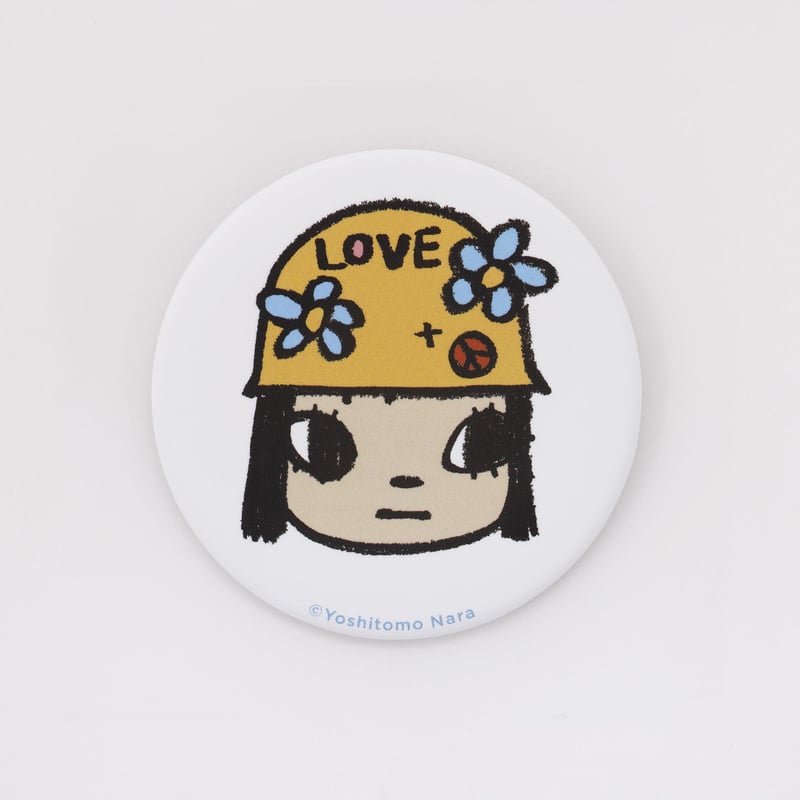 Love & Peace チャリティ缶バッジ（CY） | Yutaka Kikutake Ga