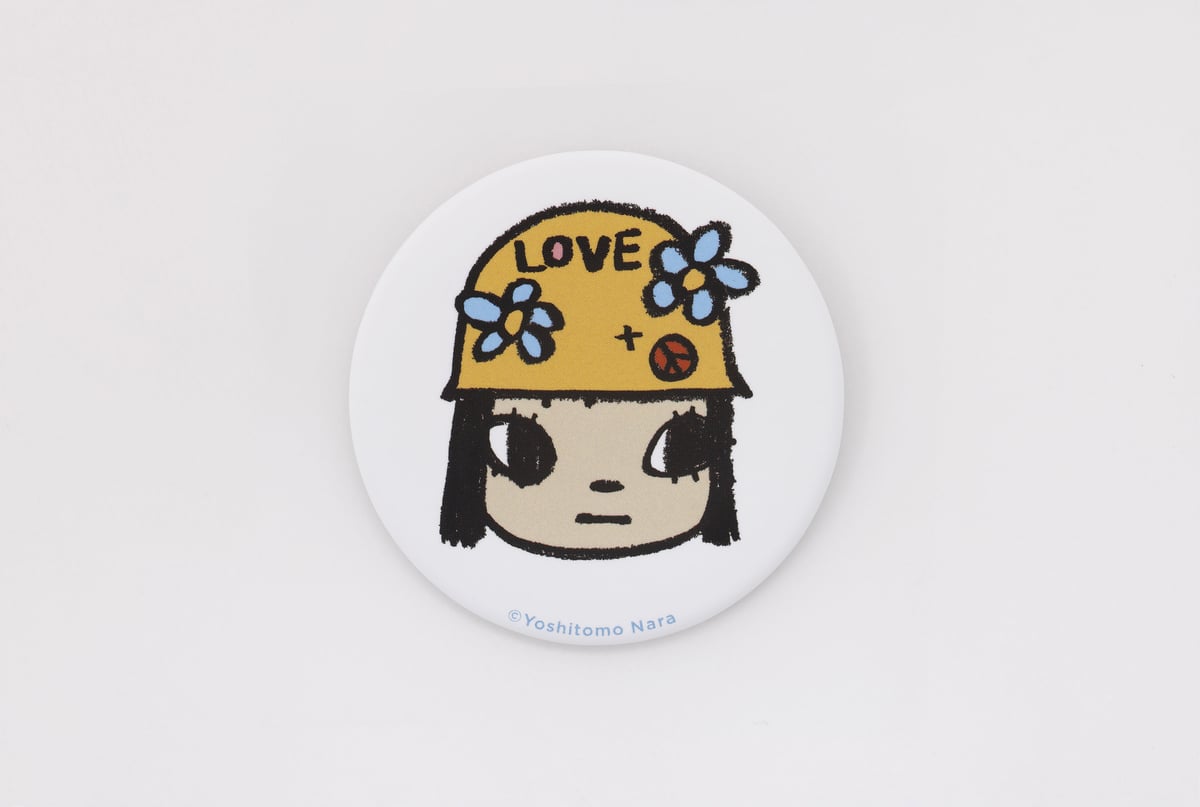 Love & Peace チャリティ缶バッジ（CY） | Yutaka Kikutake Ga