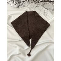 cashmere knit scarf