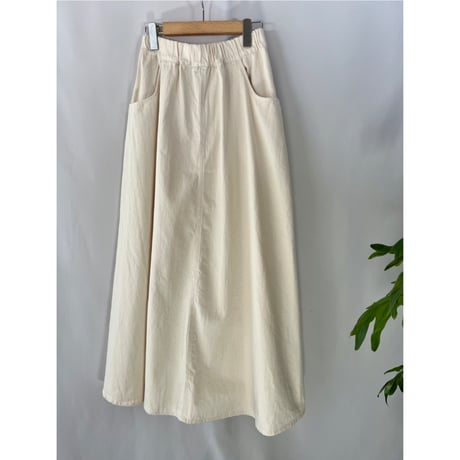denim flare skirt