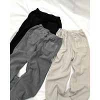 rib jersey pants