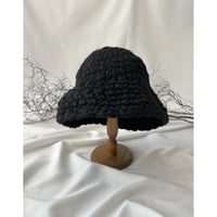 slub knit hat