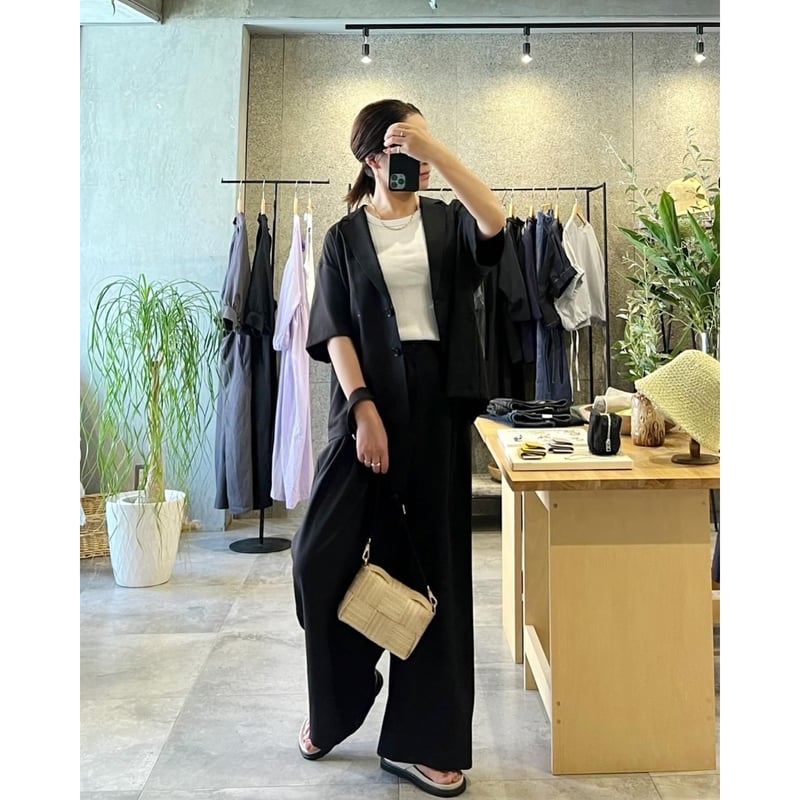 half sleeve jacket | PTHREE