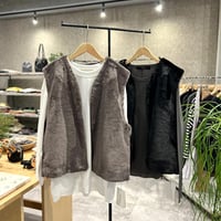 fur vest