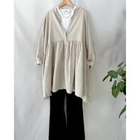 linen garment dyed tunic