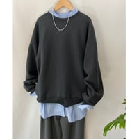 crew-neck  sweat pullover