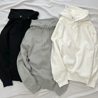 heavy hooded sweat pullover