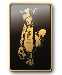【Bug Screaming】” MUTSUYO”  Badge Gold
