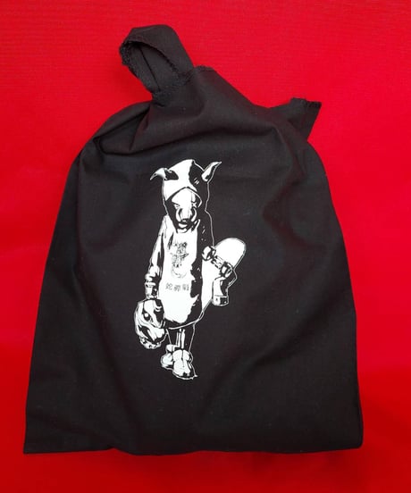 【Bug Screaming】 ”MUTSUYO” Tote Bag Black