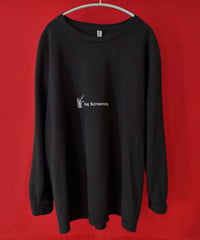 【Bug Screaming】 Original Long Sleeve T-Shirt Black