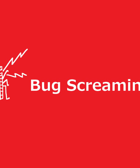 【Bug Screaming】 T Shirt Red