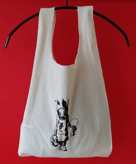 【Bug Screaming】 ”MUTSUYO” Tote Bag Natural White