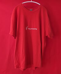【Bug Screaming】 T Shirt Red