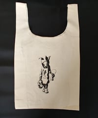 【Bug Screaming】 ”MUTSUYO” Tote Bag Natural White
