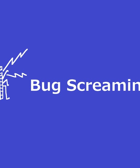 【Bug Screaming】 T Shirt Blue